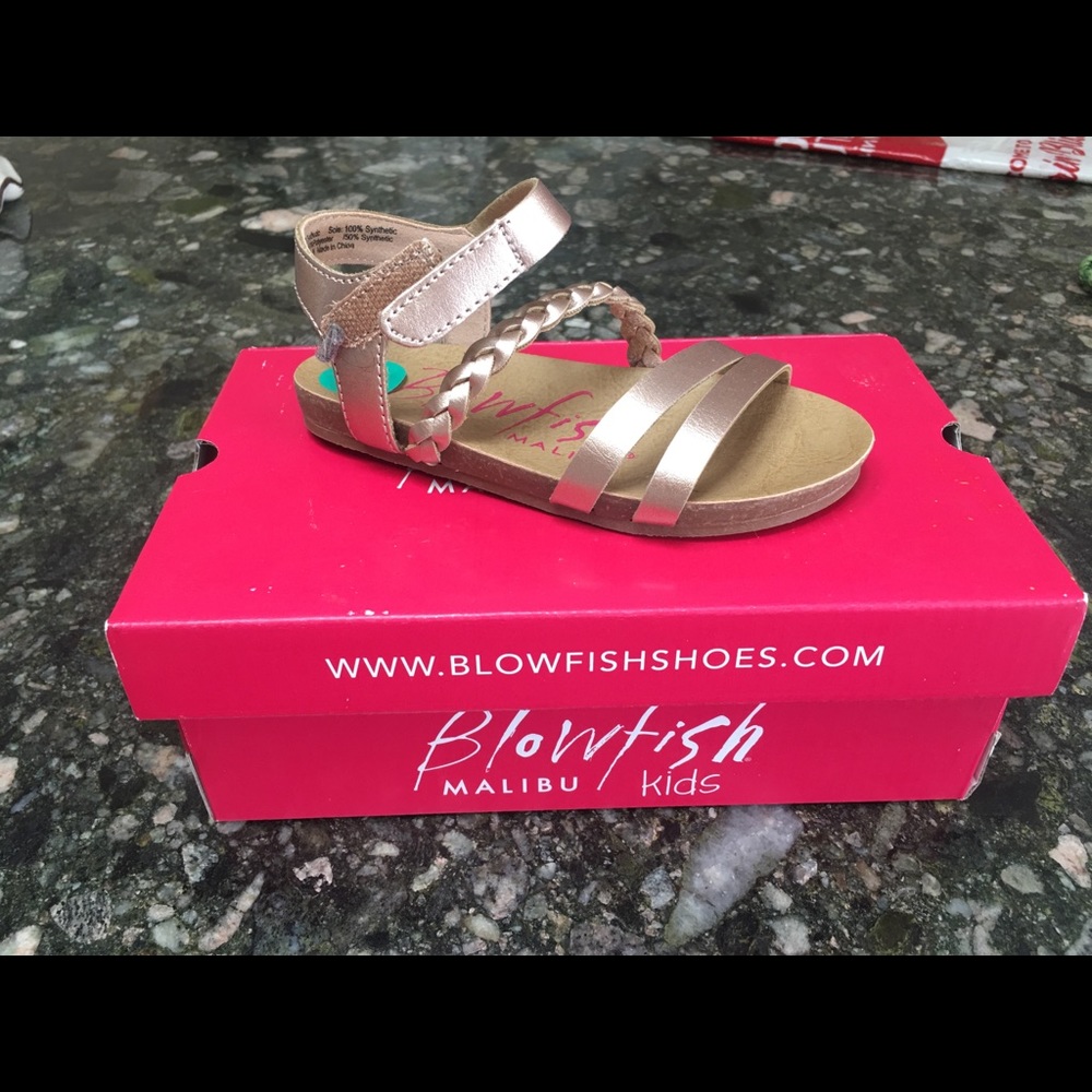 Blowfish Gemm-T Girls Sandals, Size 8